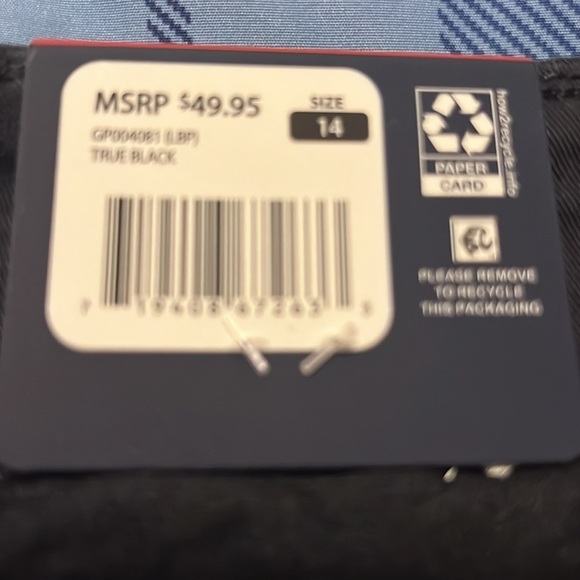 NWT GAP classic midrise short black size 14 - Picture 4 of 5